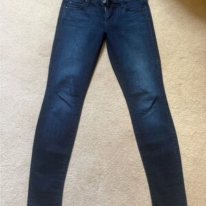 MOTHER Women's Dark Indigo Skinny Jeans
